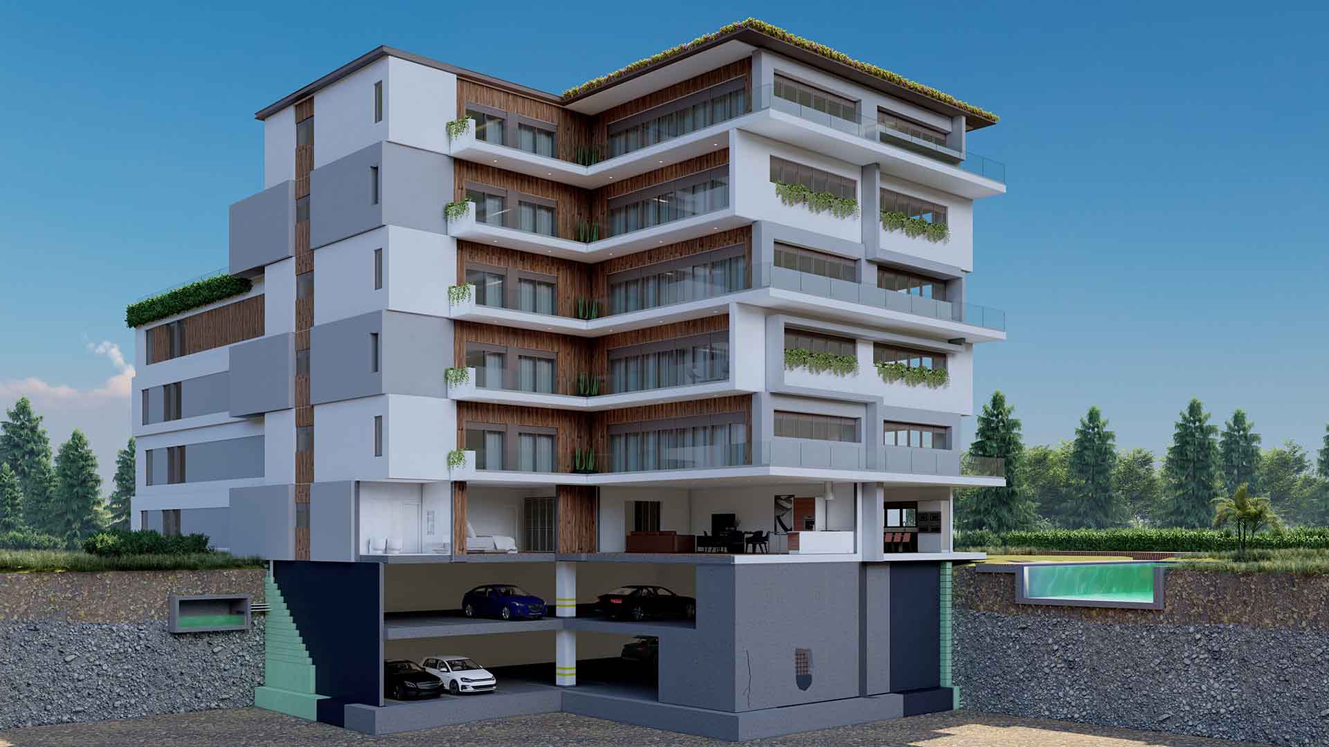 Das K&Ouml;STER Haus: Abdichtung vom Keller bis zum Dach